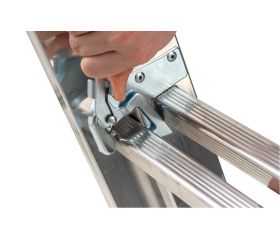 Escalera combinada de 3 tramos con estabilizador curvo HobbyLOT